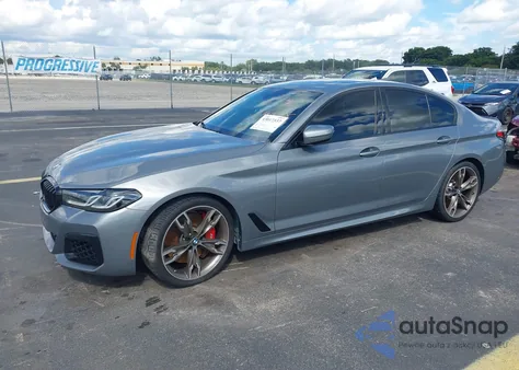 2023 BMW M550 I xDrive из США, поврежденный, VIN WBA13BK06PCM13678